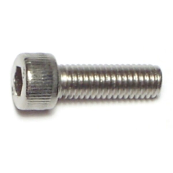 Midwest Fastener #10 Socket Head Cap Screw, Plain Stainless Steel, 5/8 in Length, 10 PK 67811 - main